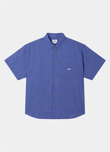 Obey Bigwig Frank Woven S/S Skjorte